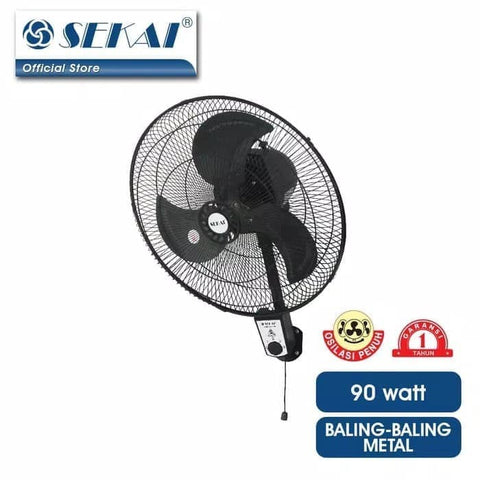 SEKAI - KIPAS ANGIN WALL FAN 20" - HWN-1857PO