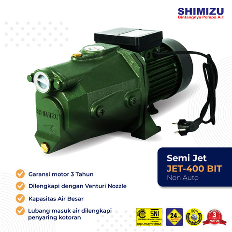 SHIMIZU - POMPA AIR MANUAL - JET-400BIT