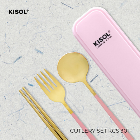 KISOL - PERALATAN MAKAN - KCS-301 (PINK)