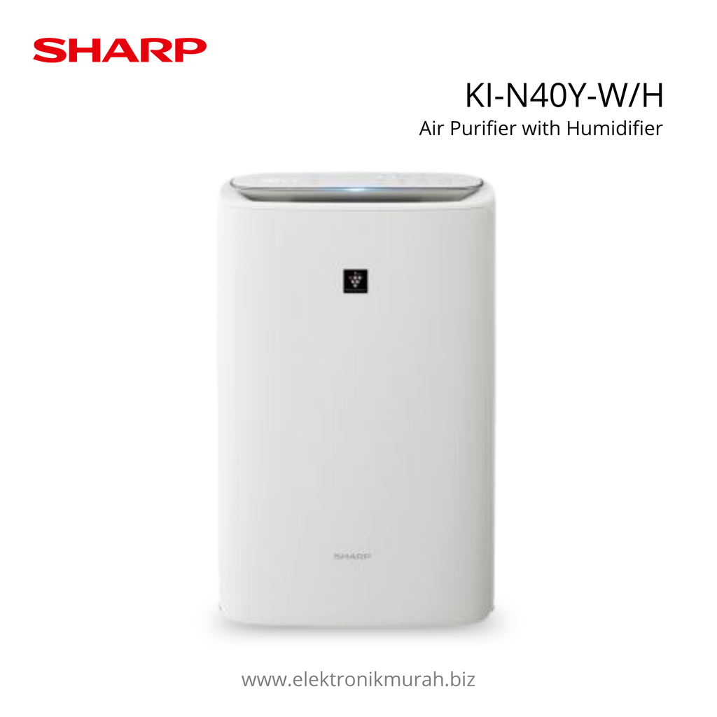 SHARP - AIR PURIFIER & HUMIDIFIER - KI-N40Y-W/H