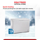POLYTRON - CHEST FREEZER BOX (300L) - PCF-318-3