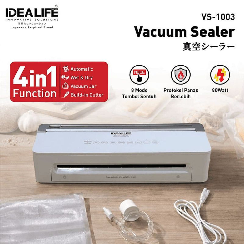 IDEALIFE - VACUUM SEALER - VS-1003