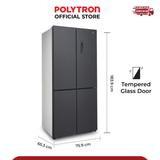POLYTRON - KULKAS MULTI DOOR (460L) - PRS-465X
