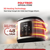 POLYTRON - RICE COOKER DIGITAL 1.5 Liter - PRC-2151S
