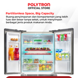 POLYTRON - KULKAS MULTI DOOR (460L) - PRS-465X