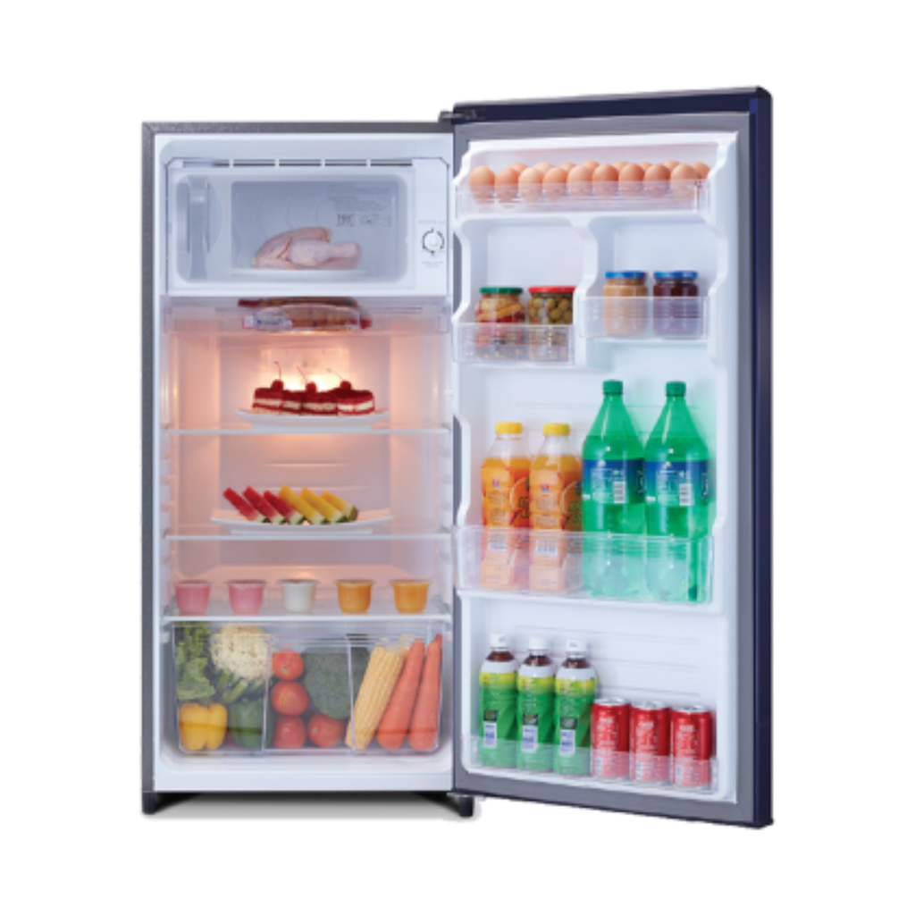 SHARP - KULKAS 1 PINTU (166L) - SJ-X188MG-DB