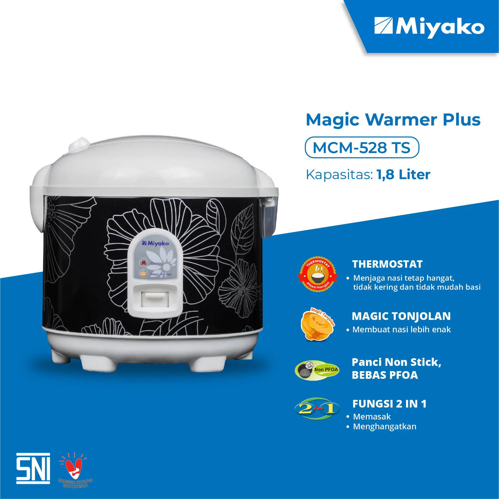MIYAKO - RICE COOKER 1.8 Liter - MCM-528TS