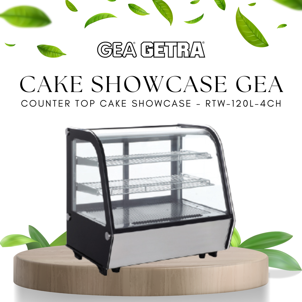 GEA - COUNTER TOP SHOWCASE KUE - RTW-120L-4CH