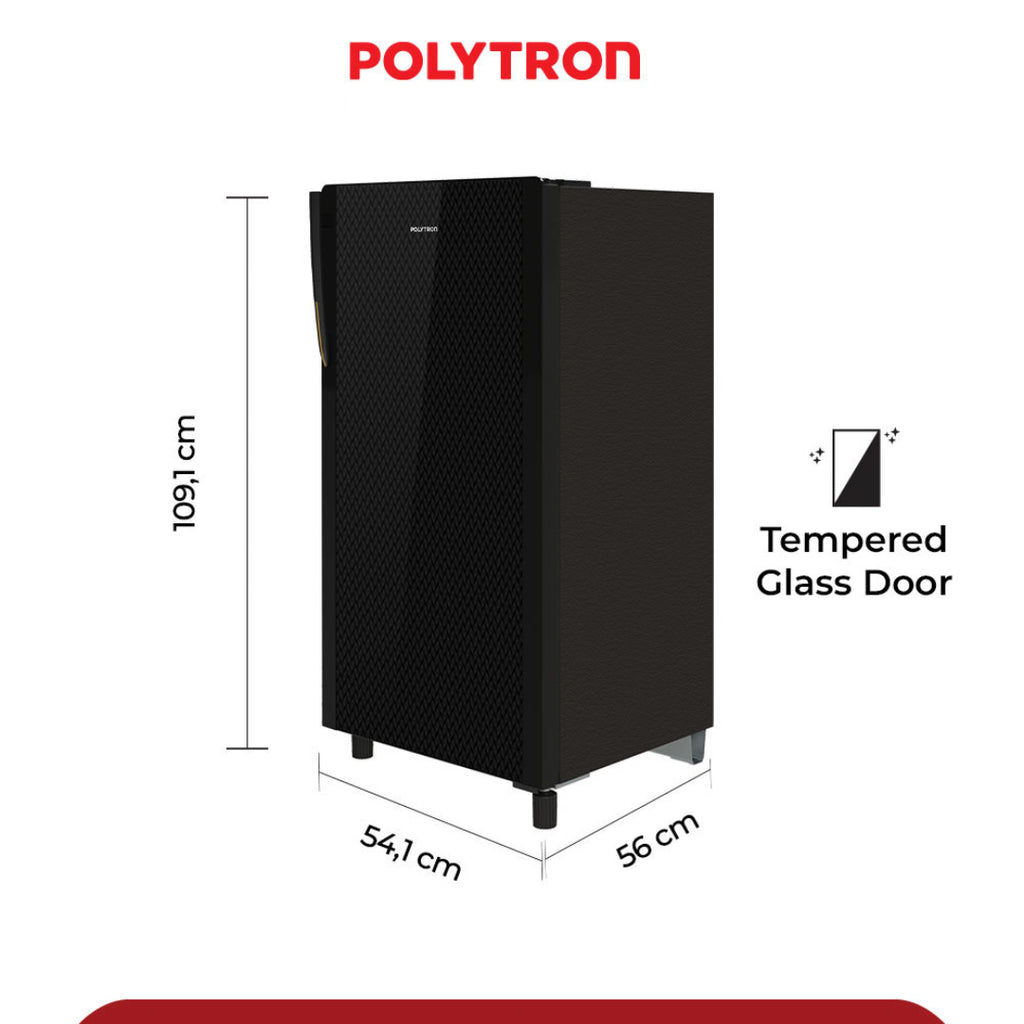 POLYTRON - KULKAS 1 PINTU (160L) - PRA-16DDX