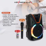ADVANCE - SPEAKER AKTIF 8" - KS-821