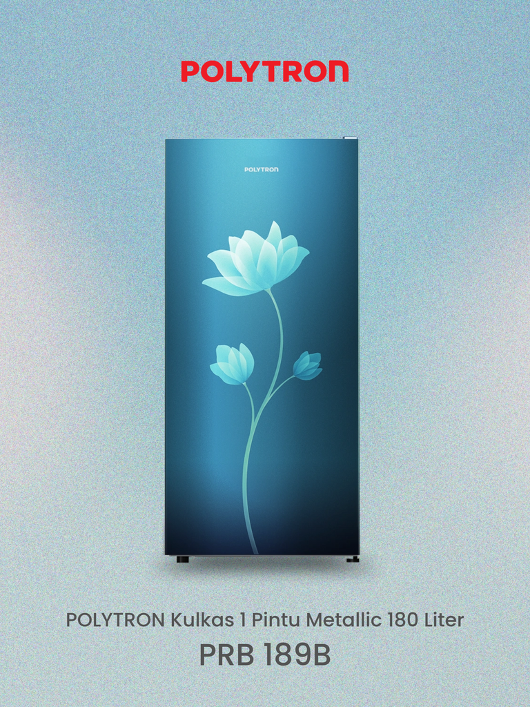 POLYTRON - KULKAS 1 PINTU (180L) - PRB-189B/R