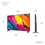 LG - LED TV 55" UHD SMART TV - 55QNED70ASA