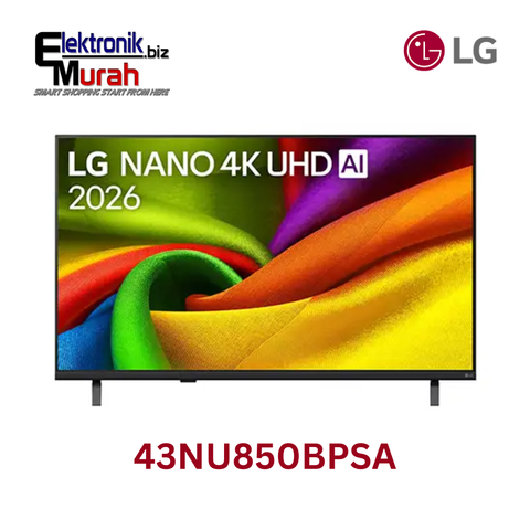 LG - LED TV 43" NANO 4K UHD SMART TV - 43NU850BPSA
