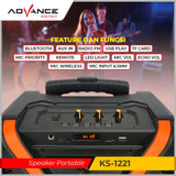 ADVANCE - SPEAKER AKTIF 12" - KS-1221