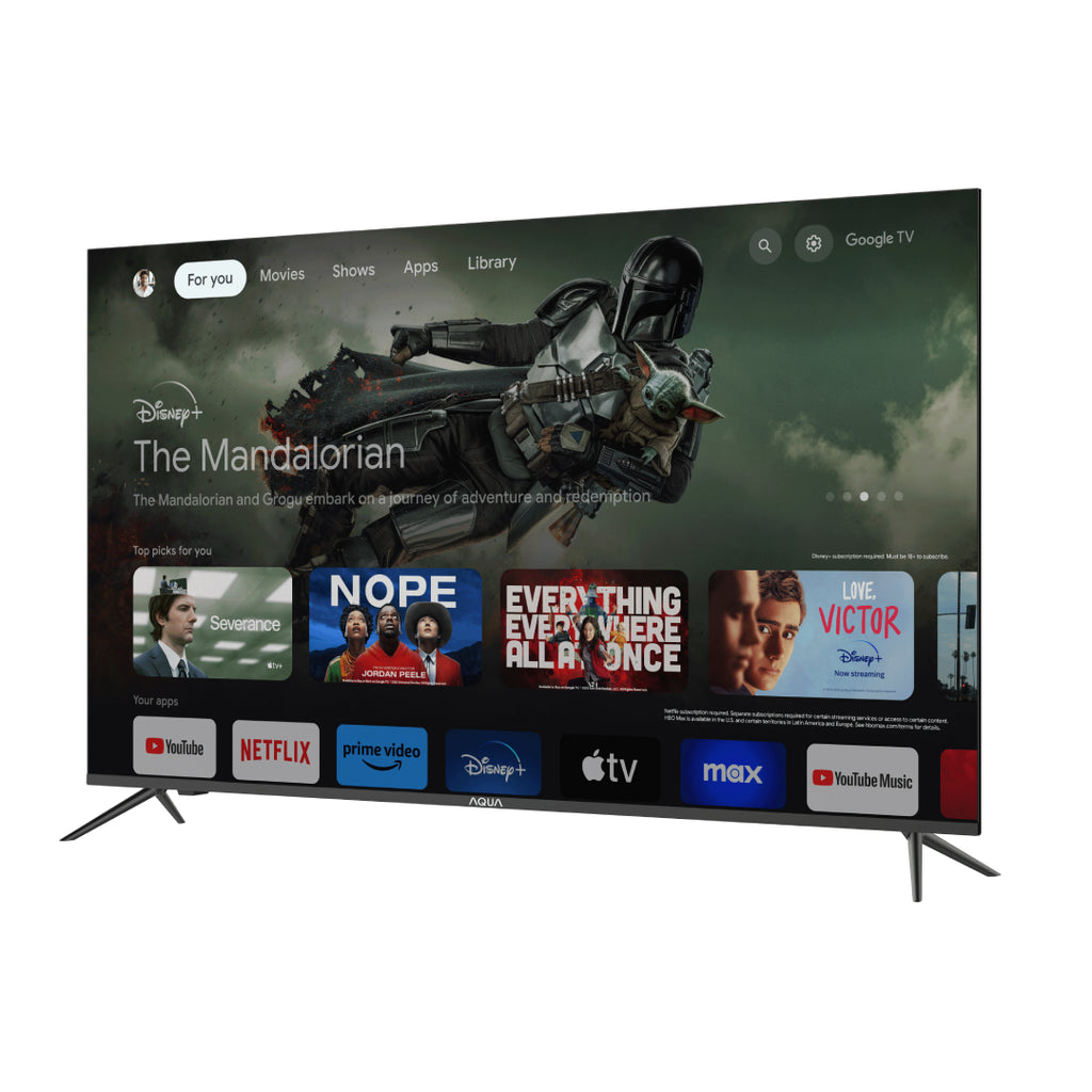 AQUA - QLED TV 43" UHD GOOGLE TV - AQT43A80GFX