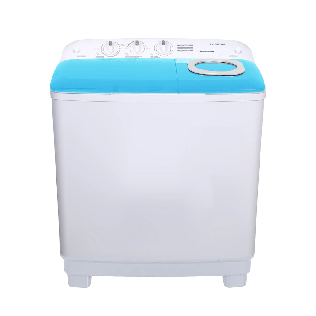TOSHIBA - MESIN CUCI TWIN TUB/MANUAL 6.5KG - VH-H75MN(WB)
