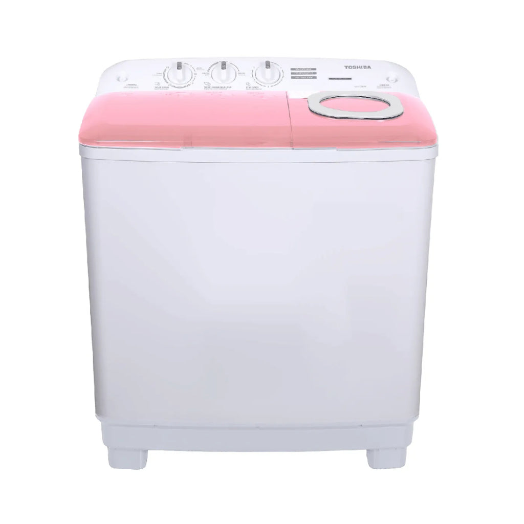 TOSHIBA - MESIN CUCI TWIN TUB/MANUAL 6.5KG - VH-H75MN(WR)
