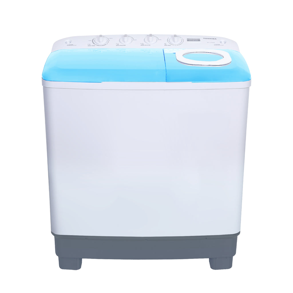TOSHIBA - MESIN CUCI TWIN TUB/MANUAL 9.5KG - VH-H100MN(WB)
