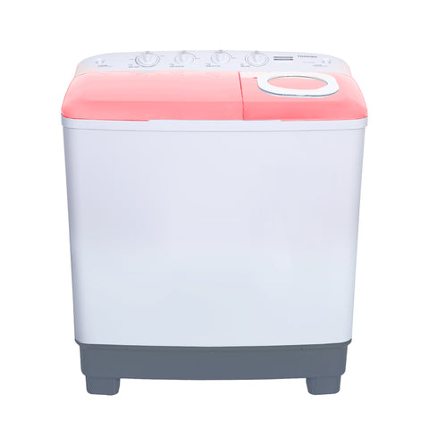 TOSHIBA - MESIN CUCI TWIN TUB/MANUAL 9.5KG - VH-H100MN(WR)