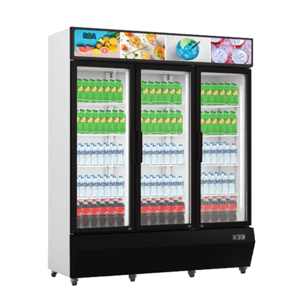 RSA - SHOWCASE 3 PINTU (1065L) - TOPAZ-1100IC