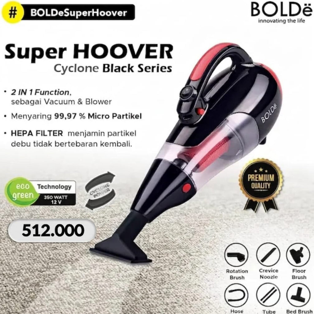 BOLDE - VACUUM CLEANER CYCLONE - SH-G4003B(BLACK)
