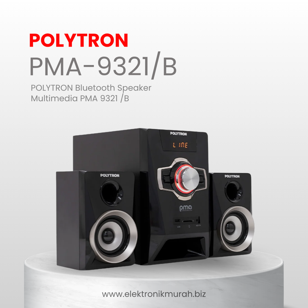POLYTRON - BLUETOOTH SPEAKER MULTIMEDIA - PMA-9321/B