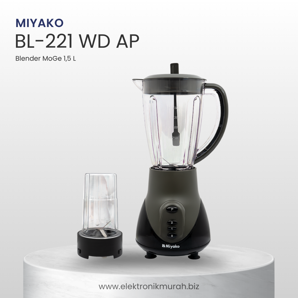 MIYAKO - BLENDER KACA 1,5L - BL-221 WD AP