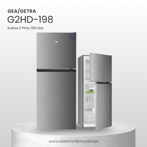 GEA - KULKAS 2 PINTU SMALL (198L) - G2HD-198