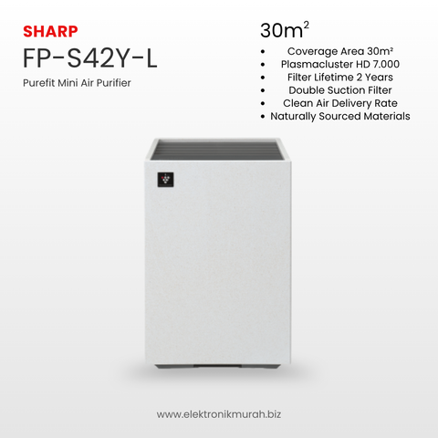 SHARP - MINI AIR PURIFIER - FP-S42Y-L