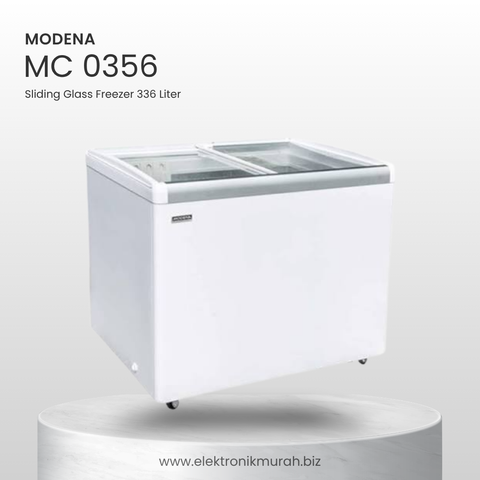 DOMO (by MODENA) - CHEST FREEZER SLIDING 330L - MC-0356