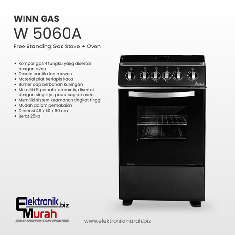 WINN GAS - FREESTANDING COOKER - W 5060A