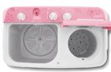 AQUA - MESIN CUCI TWIN TUB/MANUAL 08KG - QW-861XT(PK)