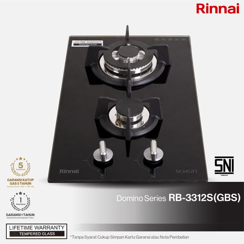 RINNAI - GAS HOB - RB-3312S(GBS)**