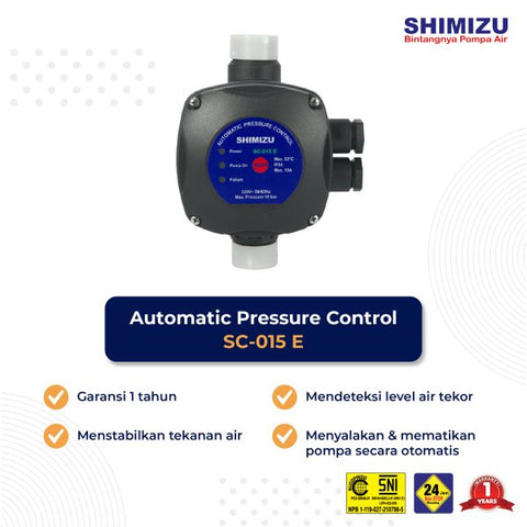 SHIMIZU - POMPA AIR KONTROL OTOMATIS - SC-015E