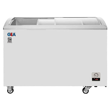 Freezer Getra GEA/GETRA - CHEST FREEZER SLIDING (303L) - SD-303 – Elektronik Murah