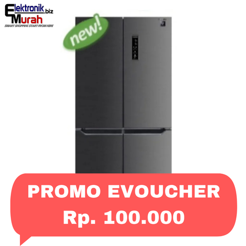 SHARP - KULKAS MULTI DOOR (429L) - SJ-IF50PM-DS
