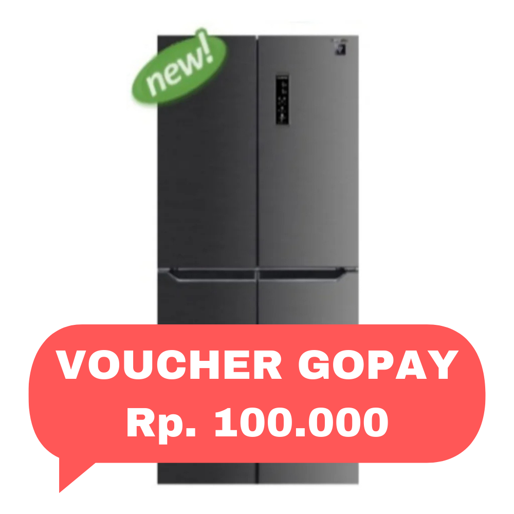 SHARP - KULKAS MULTI DOOR (429L) - SJ-IF50PM-DS