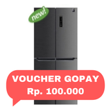SHARP - KULKAS MULTI DOOR (429L) - SJ-IF50PM-DS