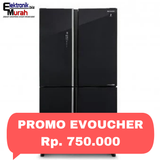 SHARP - KULKAS MULTI DOOR (525L) - SJ-IF85PG-GB