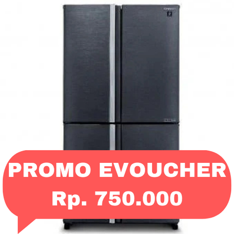 SHARP - KULKAS MULTI DOOR (525L) - SJ-IF85PG-GB