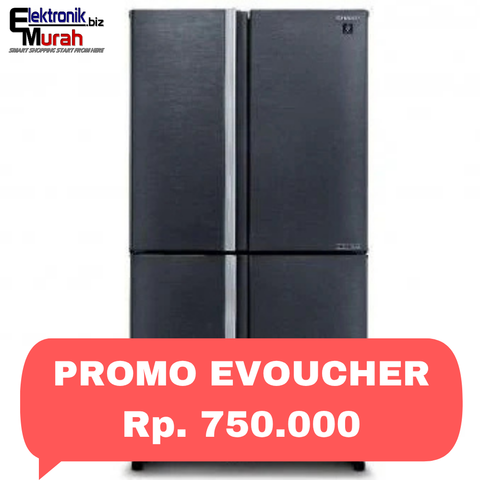 SHARP - KULKAS MULTI DOOR (520L) - SJ-IF85PM-DS