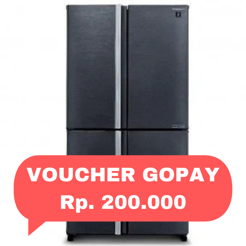 SHARP - KULKAS MULTI DOOR (520L) - SJ-IF85PM-DS