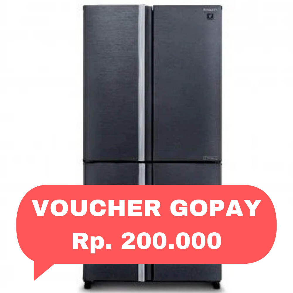 SHARP - KULKAS MULTI DOOR (572L) - SJ-IF90PM-DS