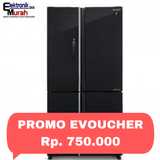 SHARP - KULKAS MULTI DOOR (605L) - SJ-IF91PG-GB