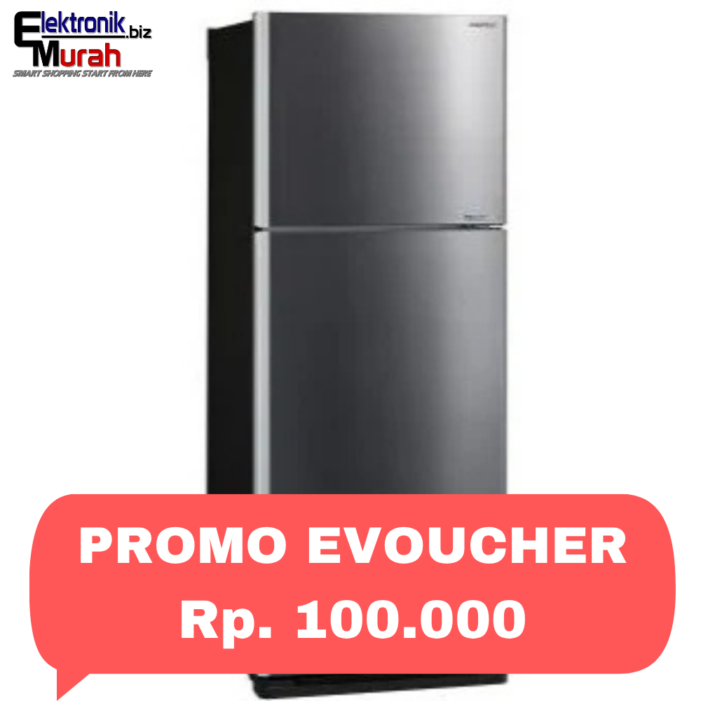 SHARP - KULKAS 2 PINTU BIG (428L) - SJ-IG470M-DS