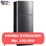 SHARP - KULKAS 2 PINTU BIG (428L) - SJ-IG470M-DS
