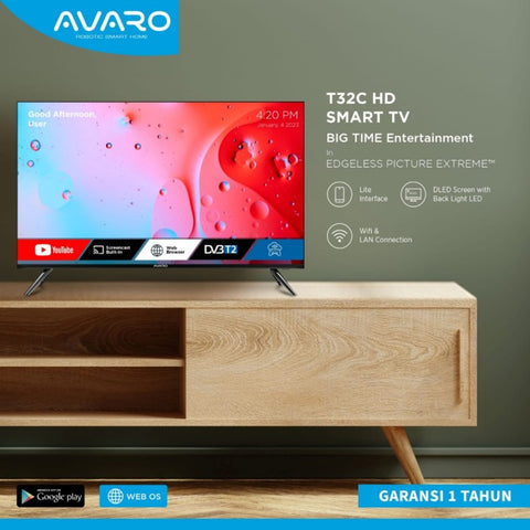 AVARO - LED TV 32" HD SMART TV - T32-C
