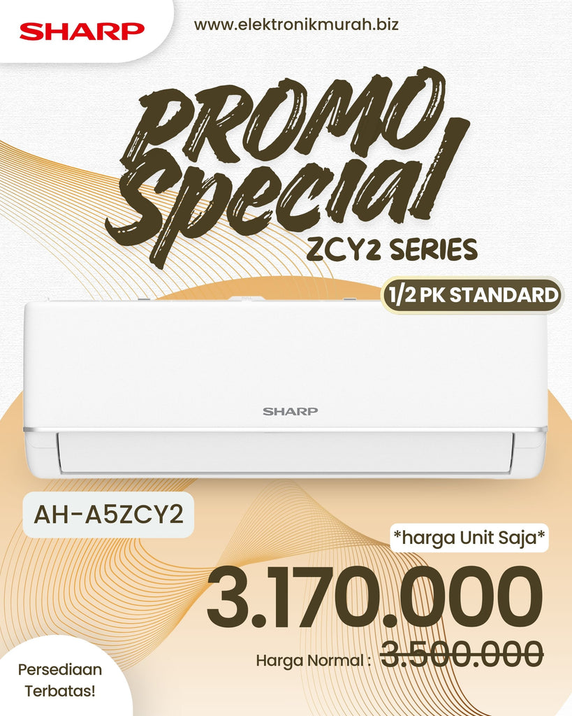 SHARP - AC SPLIT STANDARD 1/2PK - AH-A5ZCY2