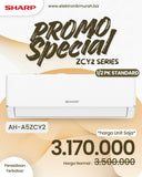SHARP - AC SPLIT STANDARD 1/2PK - AH-A5ZCY2