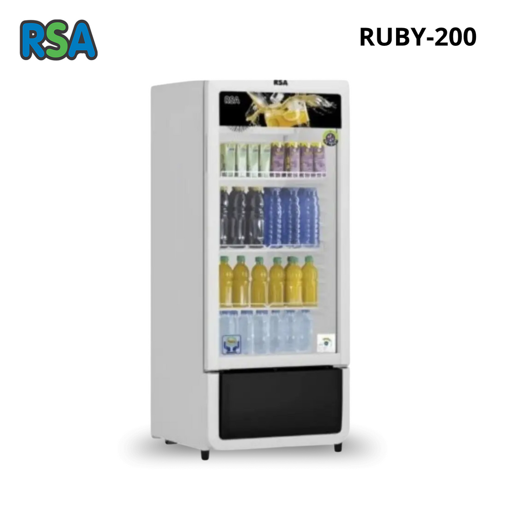 RSA - SHOWCASE 1 PINTU 200L - RUBY-200
